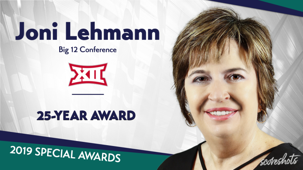 2019 Special Awards Salute: Joni Lehmann (Big 12 Conference), CoSIDA 25-Year Award